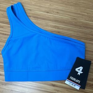 NWT FOURLAPS SOLO BRA CORNFLOWER